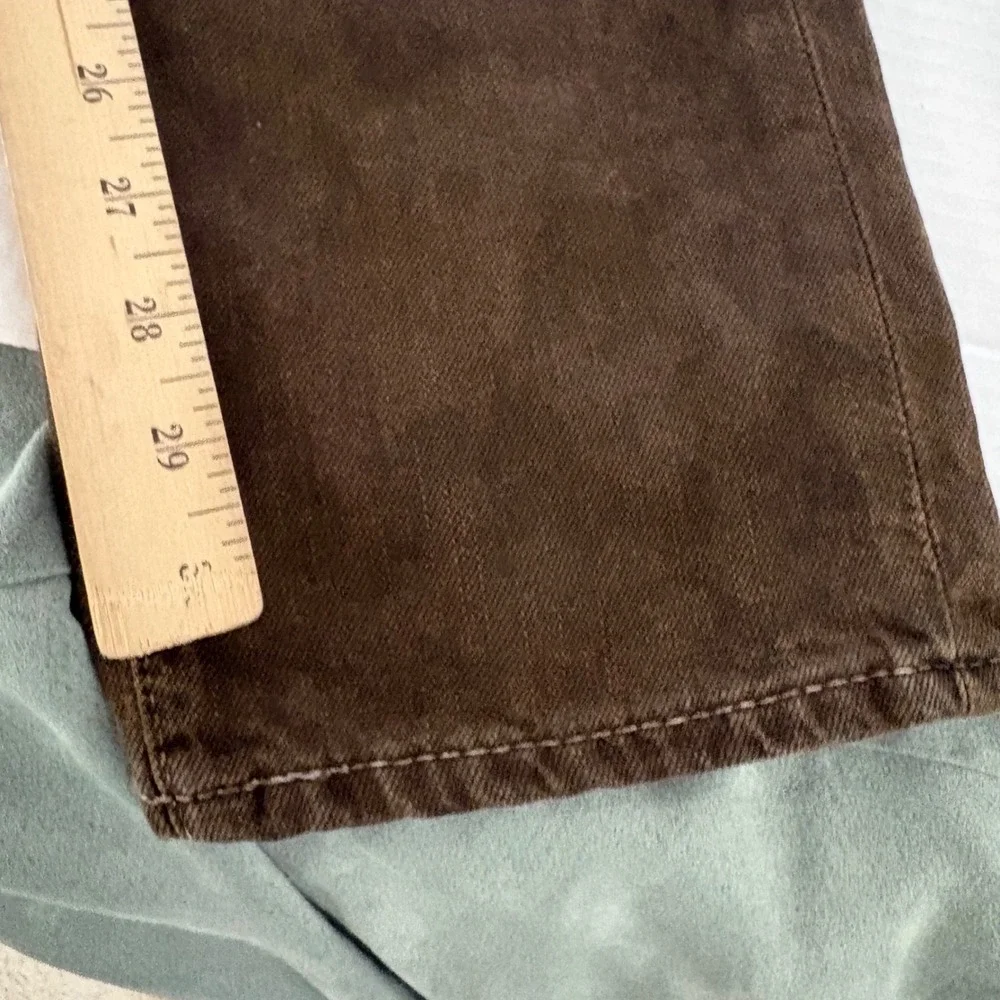 Abercrombie & Fitch Skinny Pants Mens Brown Button Fly 31x31 Pants Casual